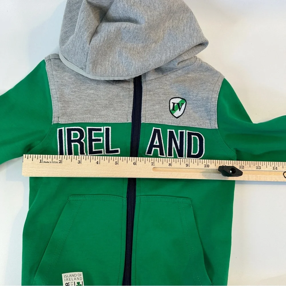 The Lansdowne Collection IRELAND Toddler 3‎ / 4 Hoodie Sweatshirt Light Jacket